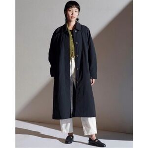 Everlane Black Trench Coat
